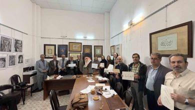 کارگاه خوشنویسی پیوند هنر و ارادت در شهرستان ملارد
