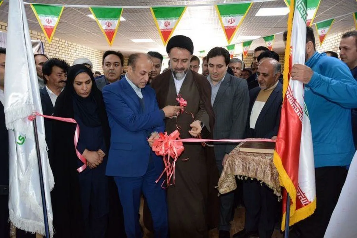 افتتاح سالن ورزشی قپچاق ملارد با اعتبار ۳۸ میلیارد ریال