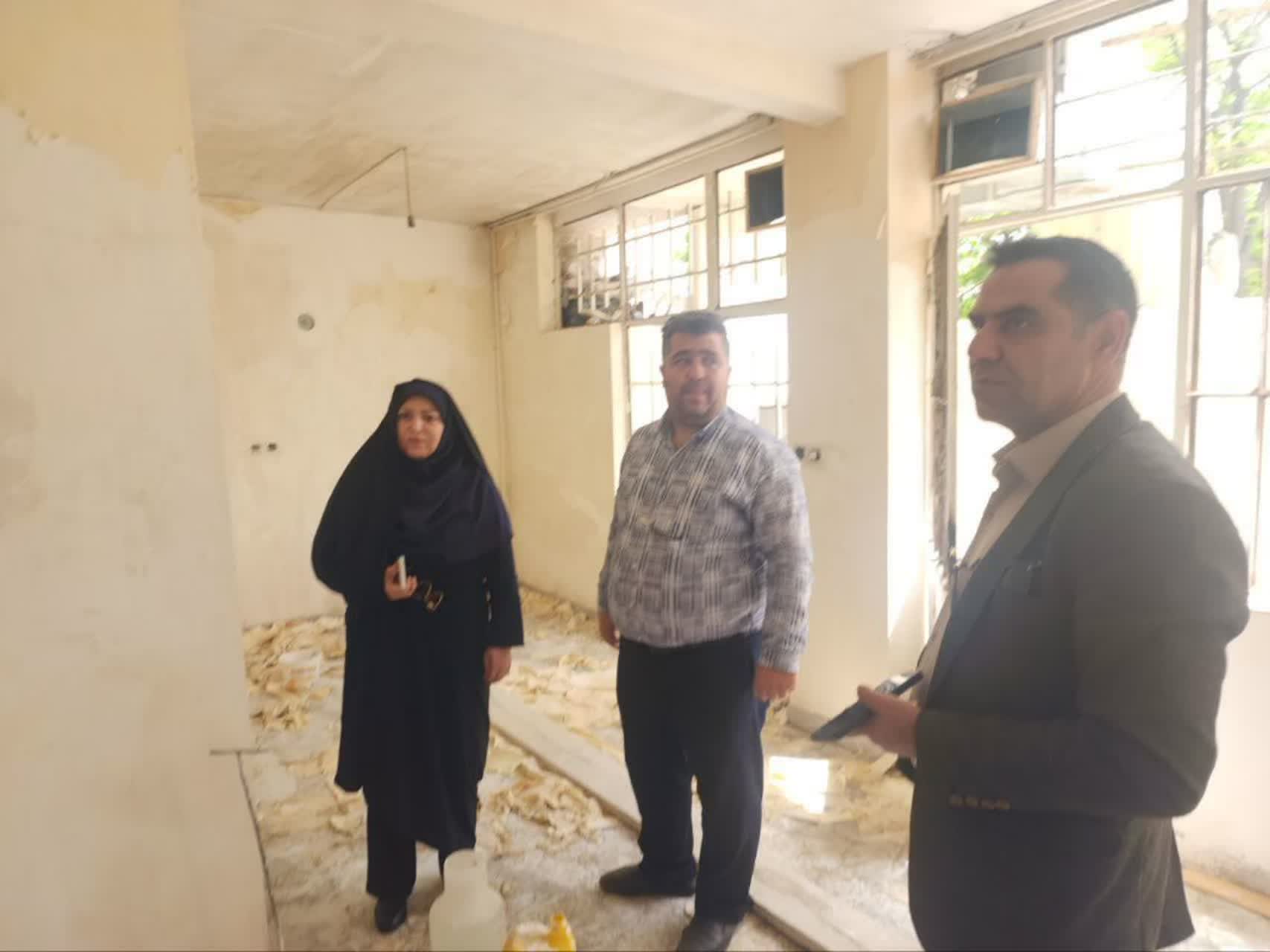 بازدید میدانی بخشدار مرکزی از روستای بیدگنه
