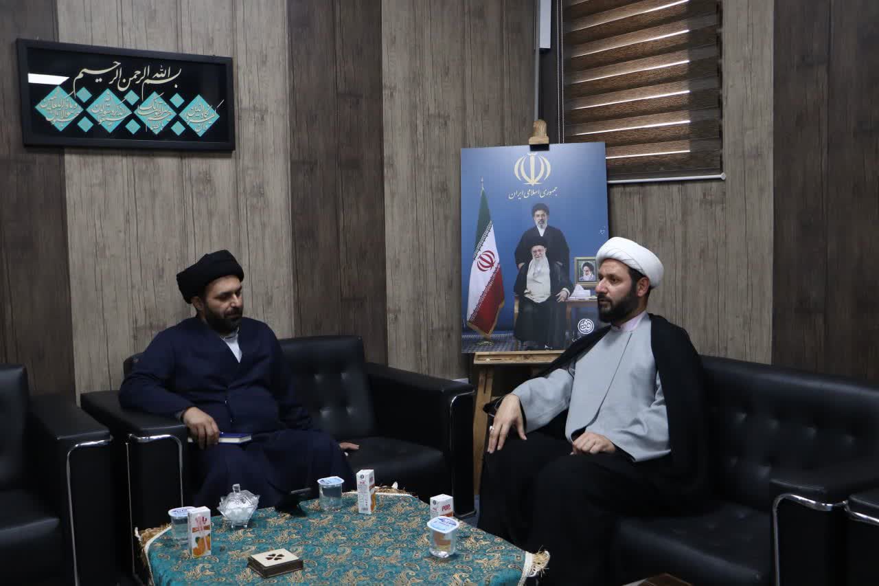 دیدار امام جمعه صفادشت با تولیت آستان امامزاده بی بی سکینه (س)