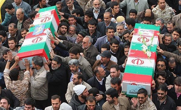 مراسم تشییع شهید تهرانی مقدم برگزار شد