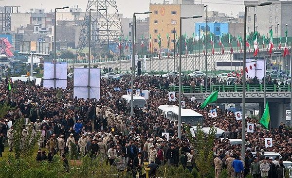 مراسم تشییع شهید تهرانی مقدم برگزار شد