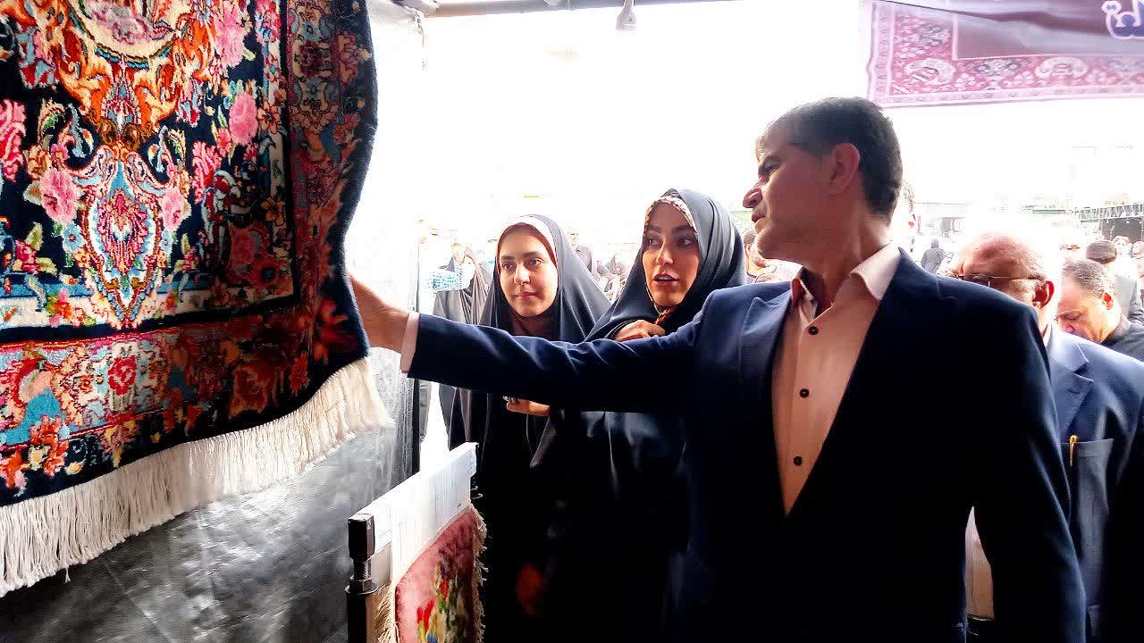 افتتاح نمایشگاه «هزار غرفه، هزار بازار» با حضور ۴۰ بانوی کارآفرین در ملارد