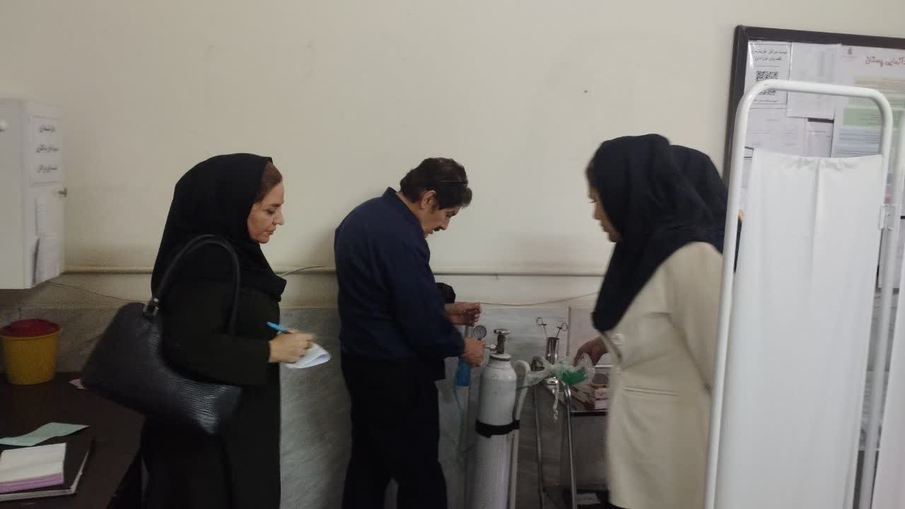 بازدید سرزده سرپرست شبکه بهداشت از مرکز کوثر مارلیک