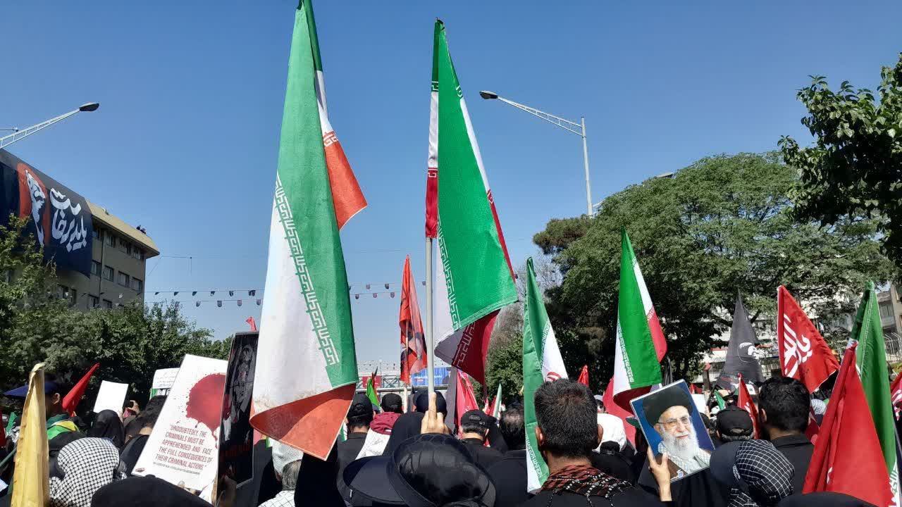 گزارش تصویری؛ حماسه میلیونی تشییع رهبر شهید در تهران