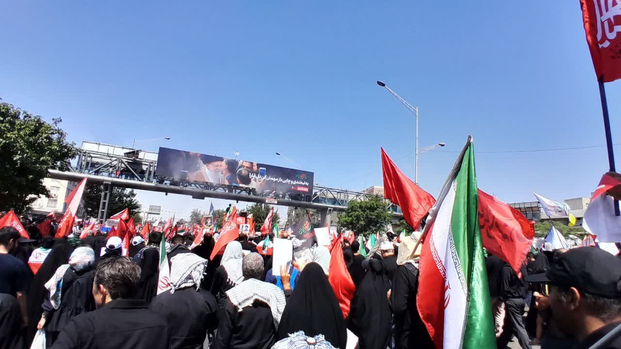 گزارش تصویری؛ حماسه میلیونی تشییع رهبر شهید در تهران