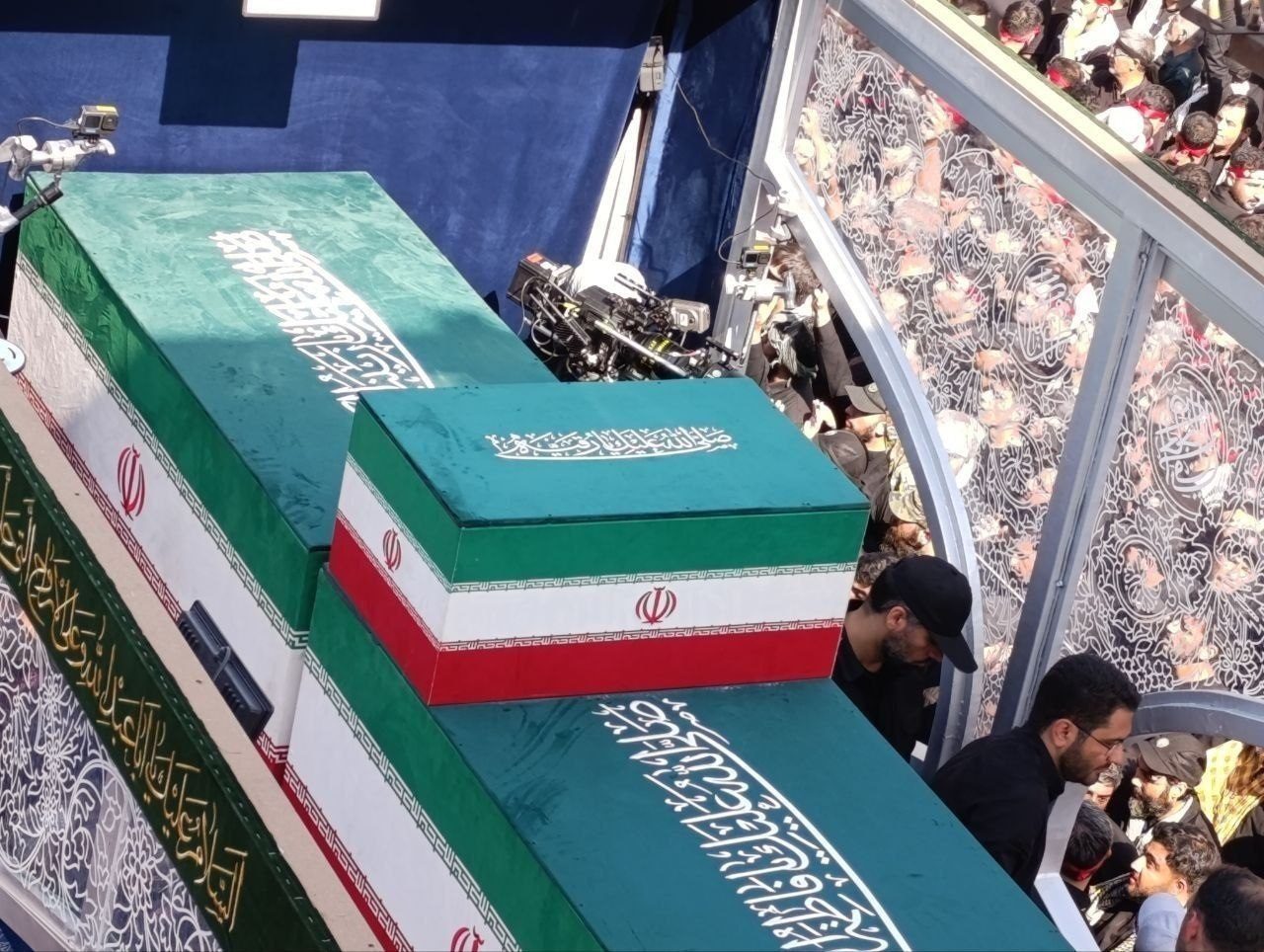 گزارش تصویری؛ حماسه میلیونی تشییع رهبر شهید در تهران