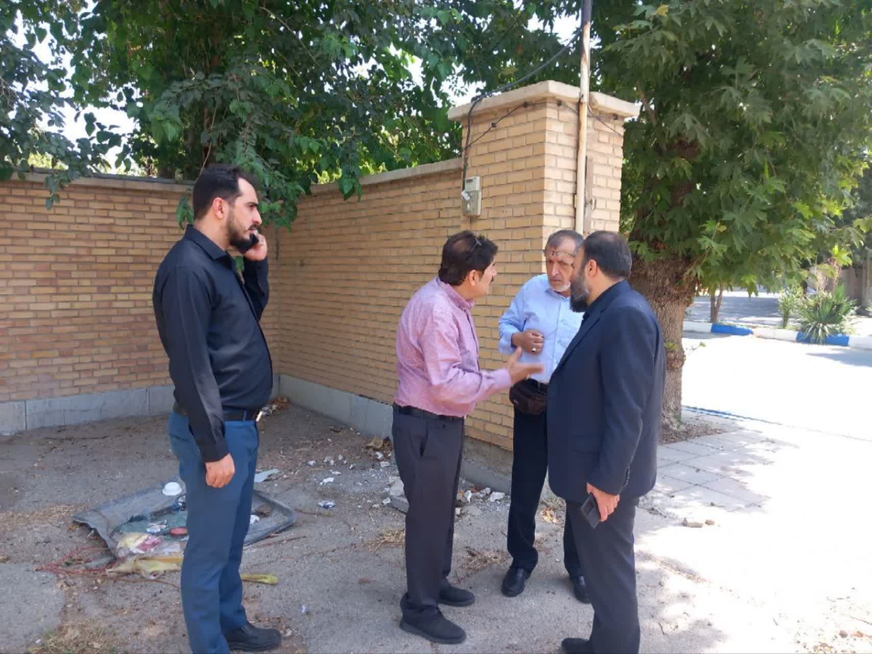 بازدید معاون بهداشت دانشگاه علوم پزشکی ایران از خانه‌های بهداشت ملارد