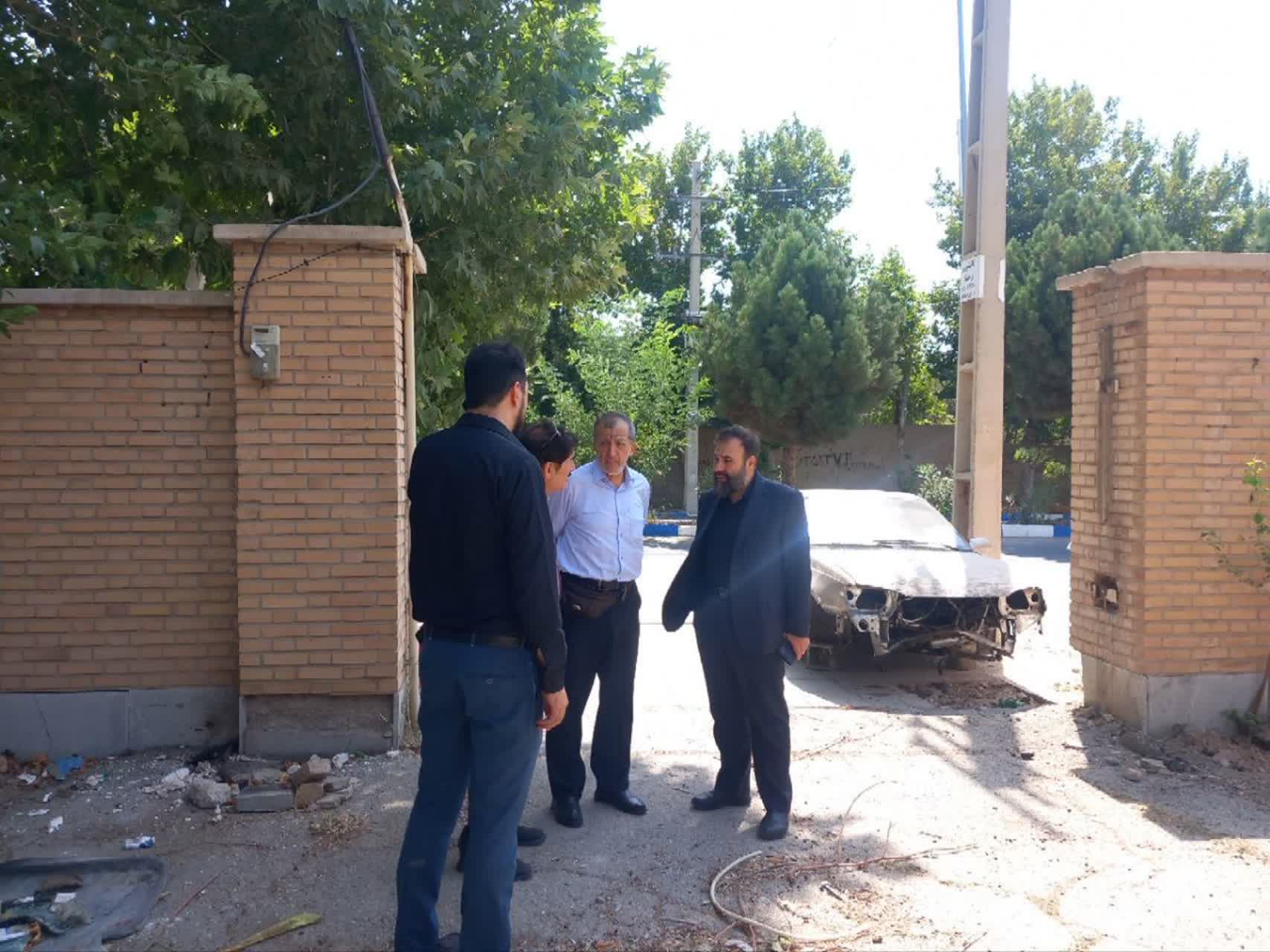 بازدید معاون بهداشت دانشگاه علوم پزشکی ایران از خانههای بهداشت ملارد