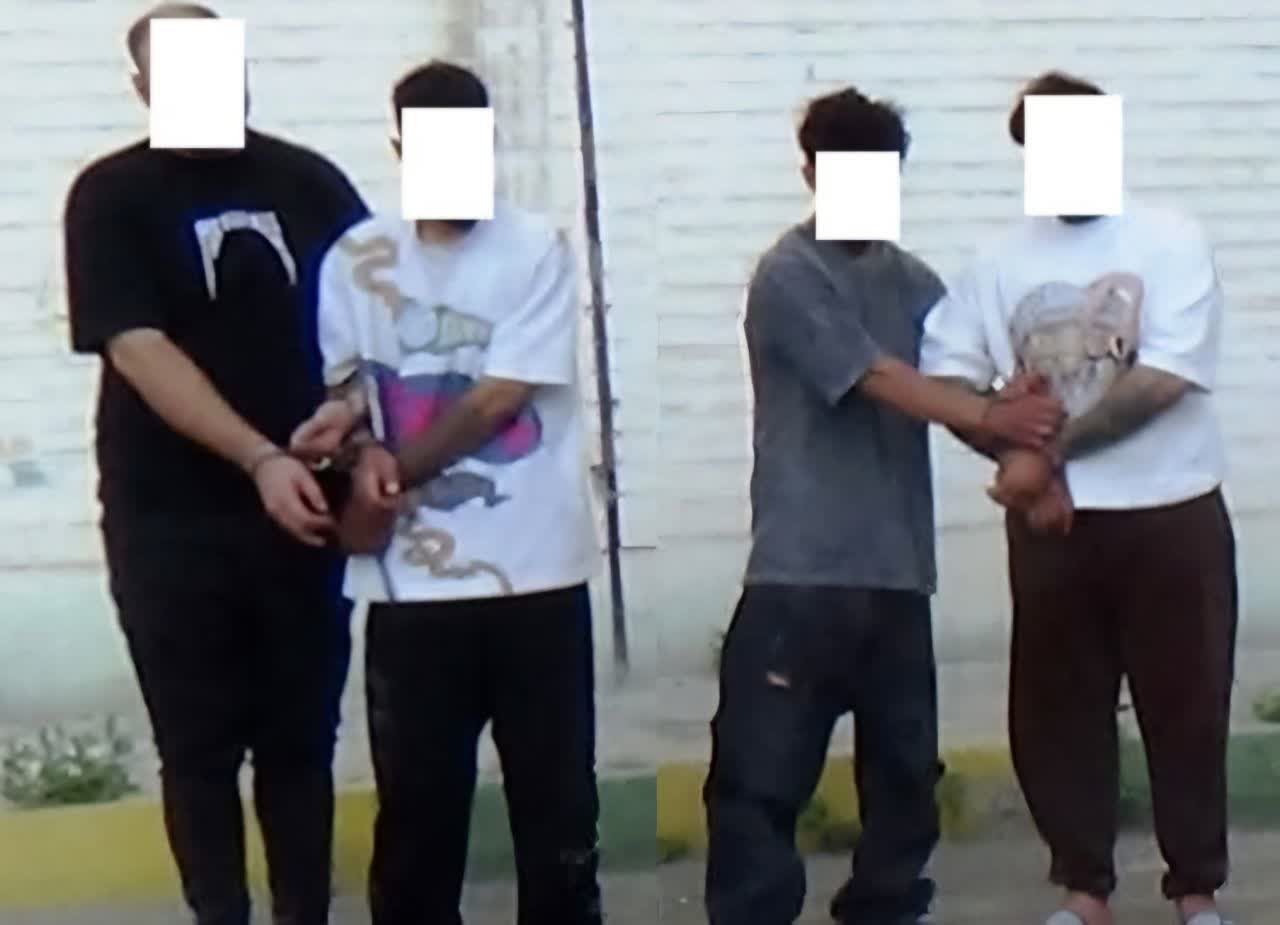 دستگیری چهار سارق و کشف چهار موتورسیکلت سرقتی در مارلیک ملارد