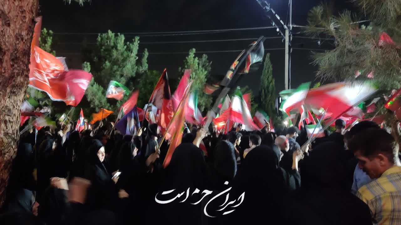 صد و پنجاه و ششمین تجمع مردمی ملارد در شب اربعین برگزار شد