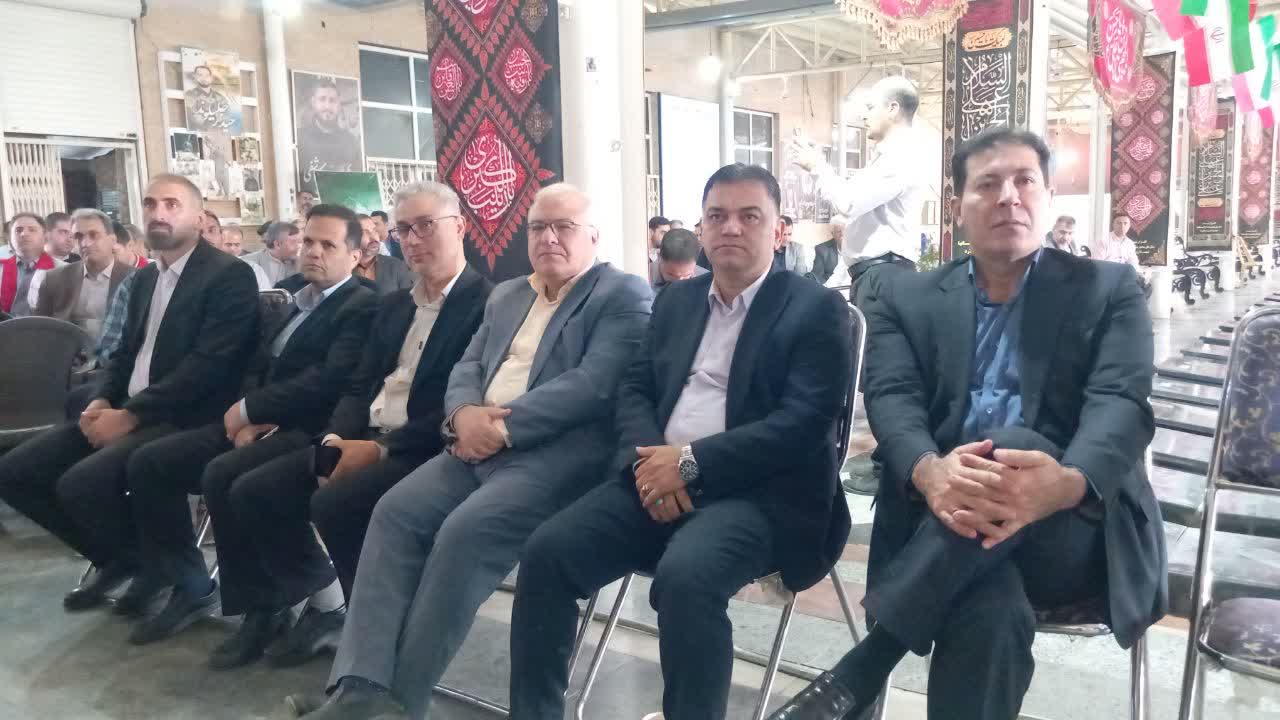 گلباران مزار شهدای ملارد در آستانه هفته دولت