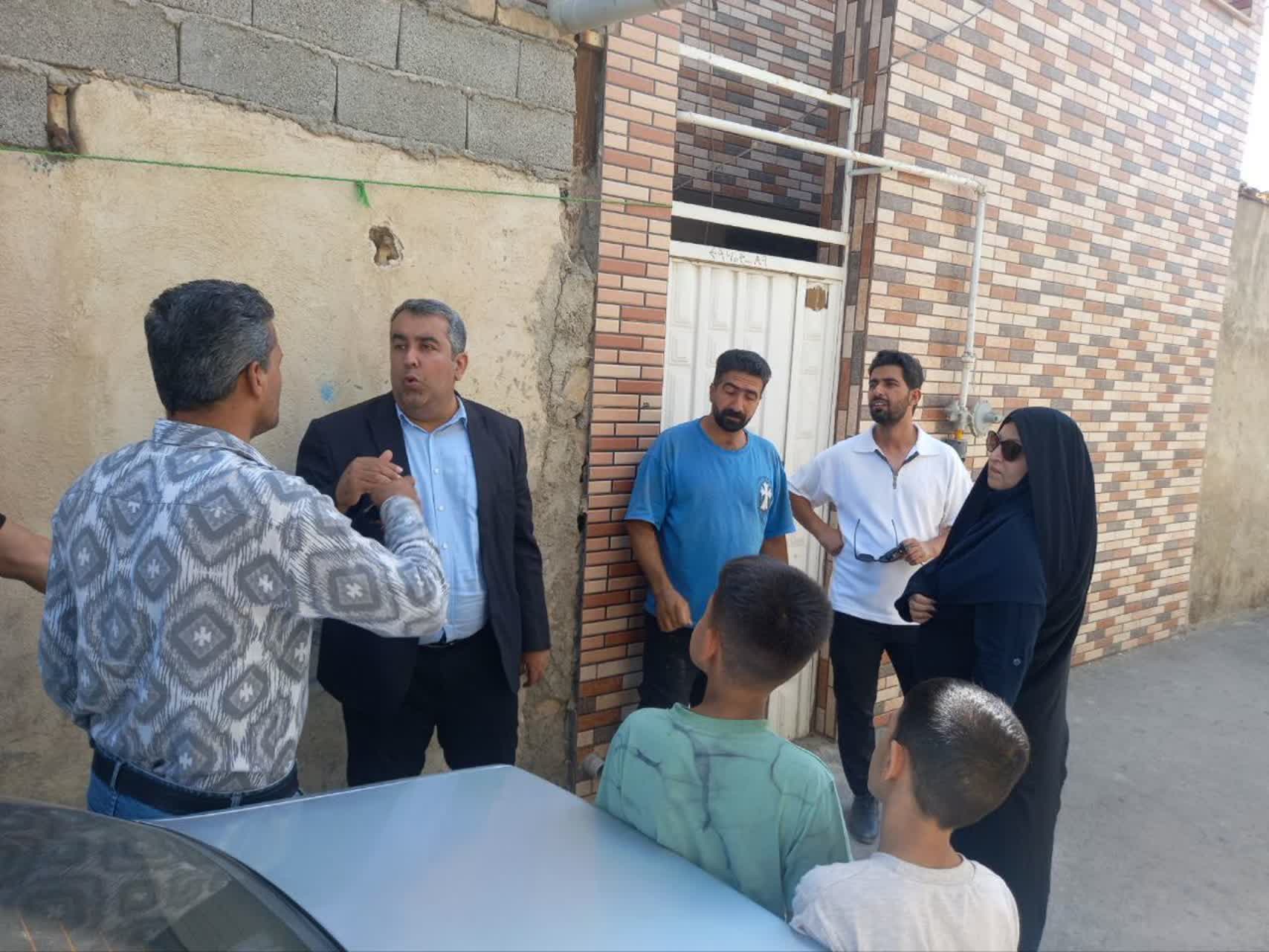 رفع مشکل آب شرب روستای اسفندآباد با پیگیری بخشدار مرکزی