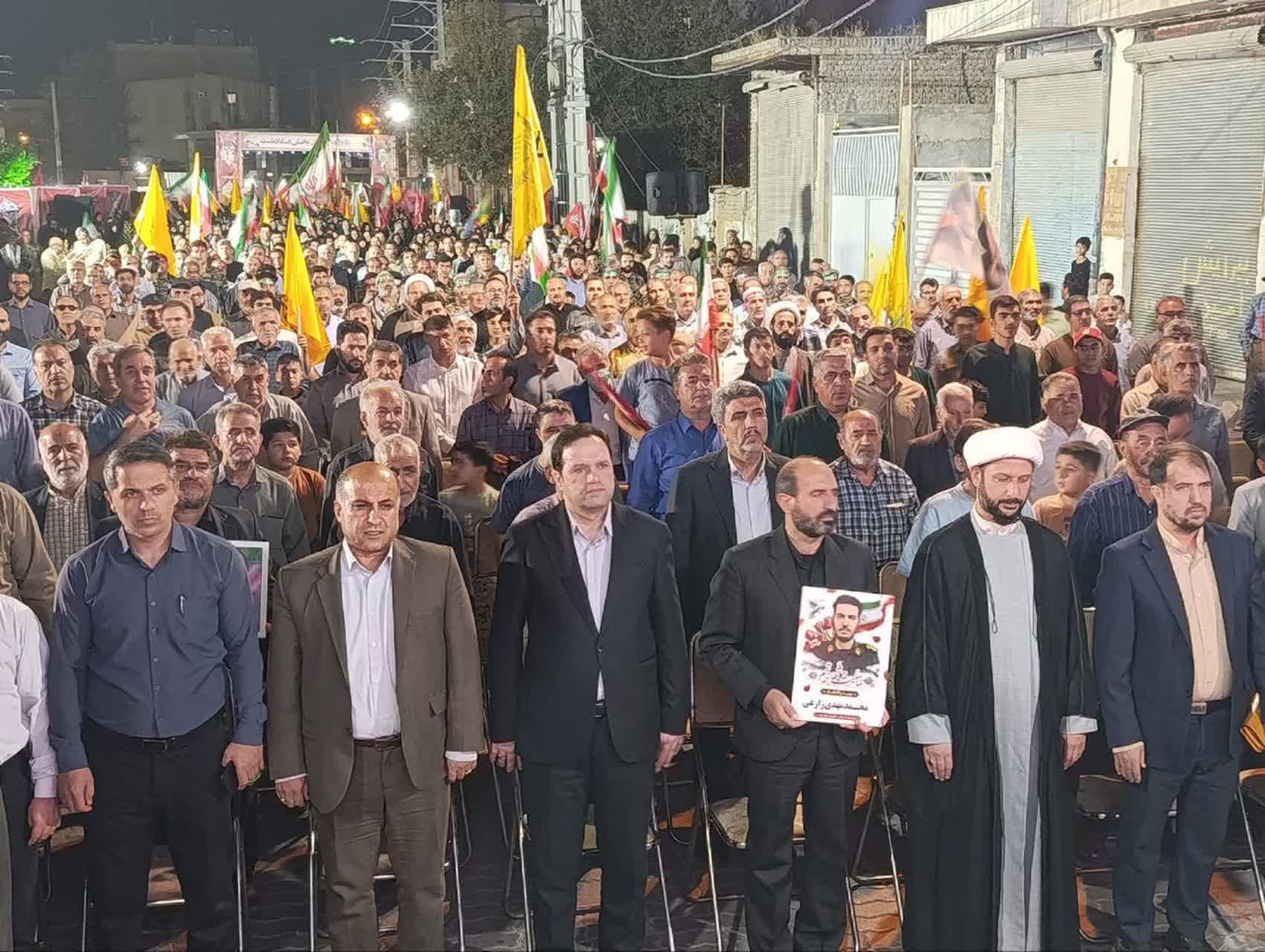 یادواره شهدای بخش صفادشت ملارد برگزار شد