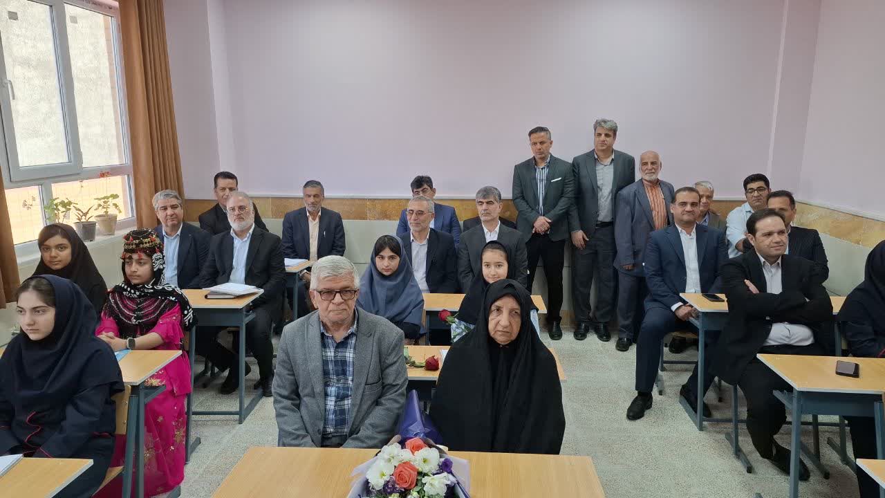 افتتاح مدرسه ۹ کلاسه خیرساز در صفادشت ملارد