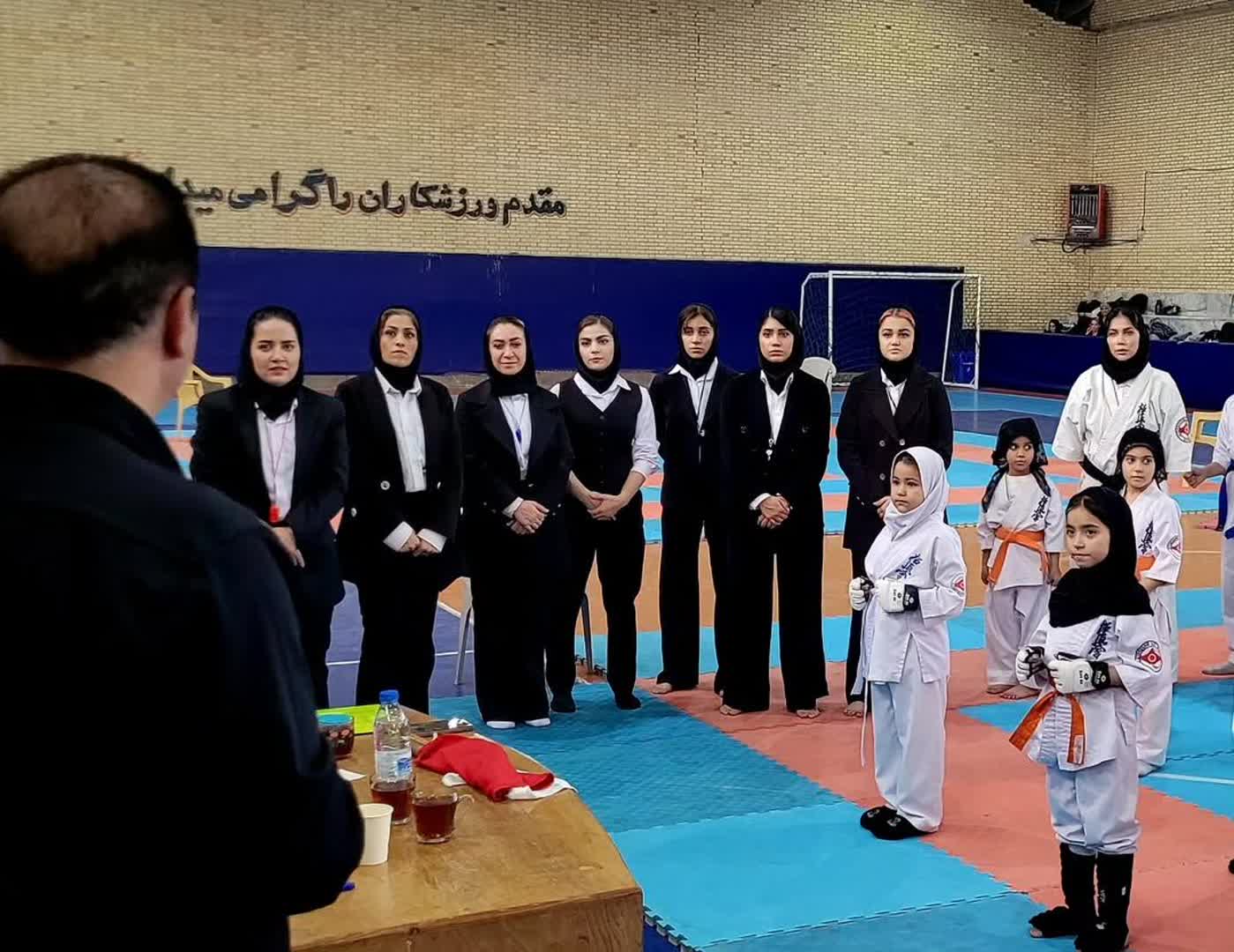 بازدید مسئولان ورزشی از کاراته المپیاد روستایی ملارد