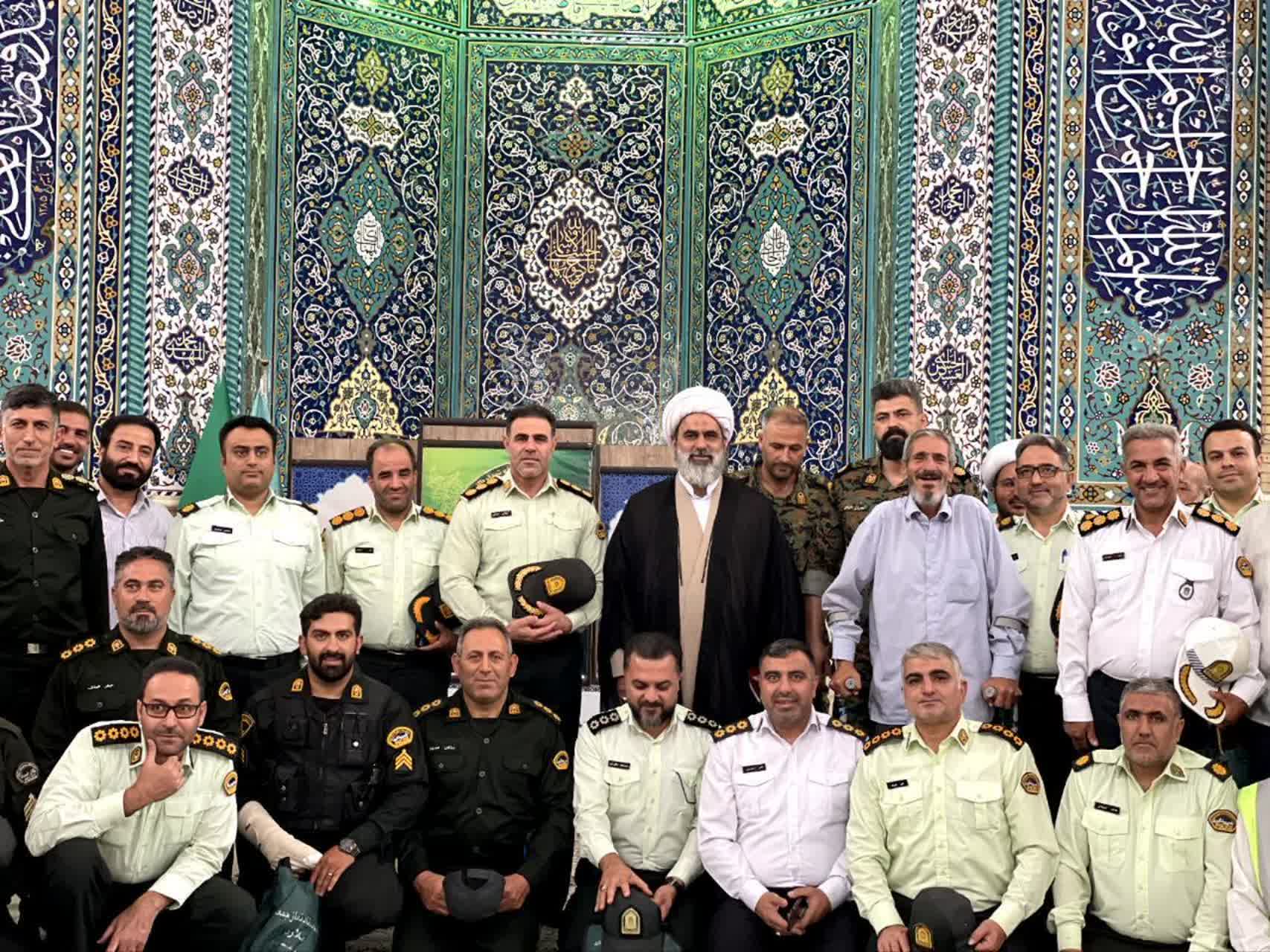 برگزاری میزخدمت انتظامی ملارد