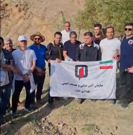 شهردار ملارد در برنامه کوهنوردی کارکنان شرکت کرد