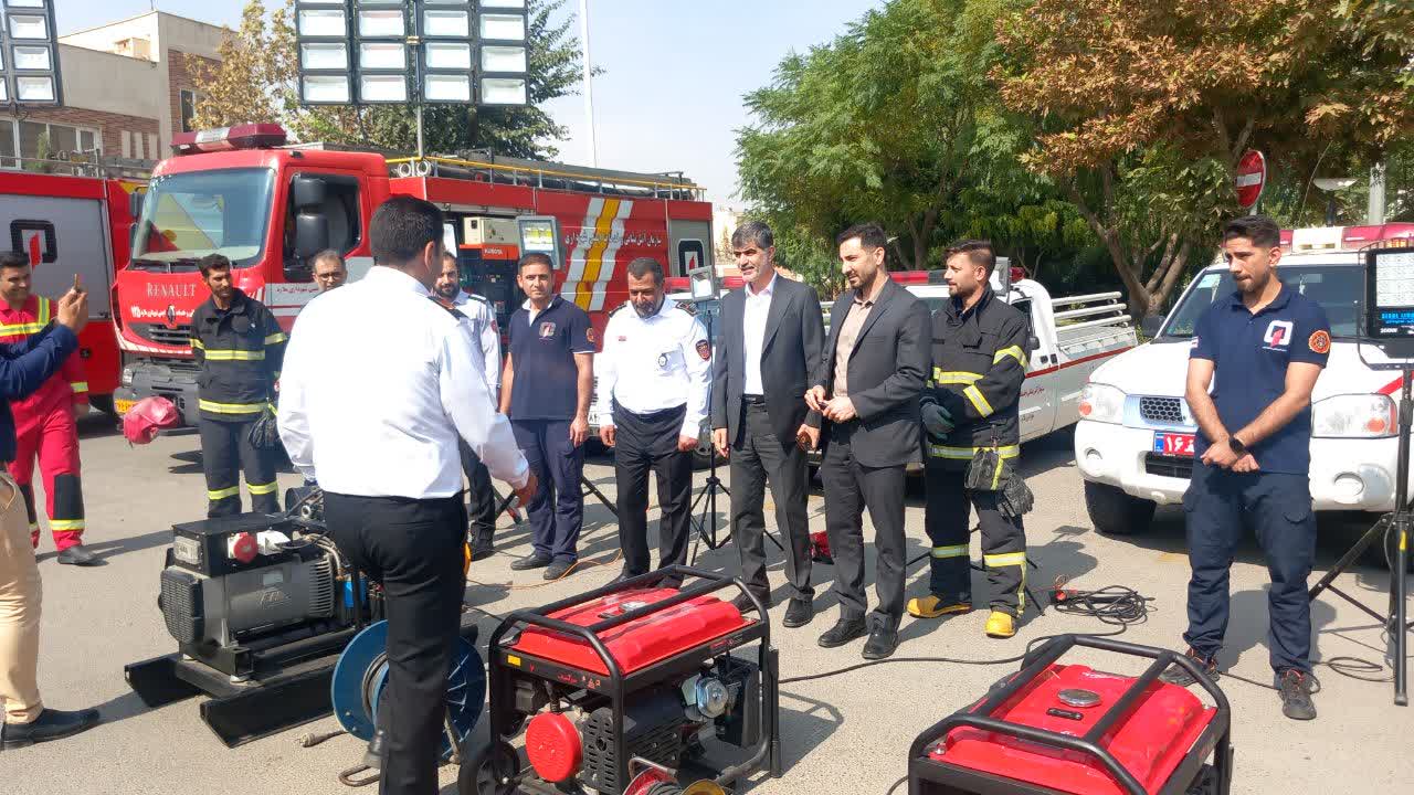 مانور مدیریت اضطراری برق در ملارد برگزار شد