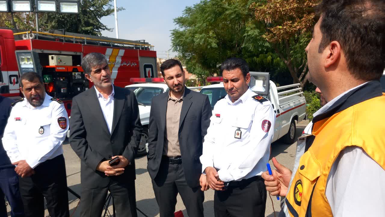 مانور مدیریت اضطراری برق در ملارد برگزار شد