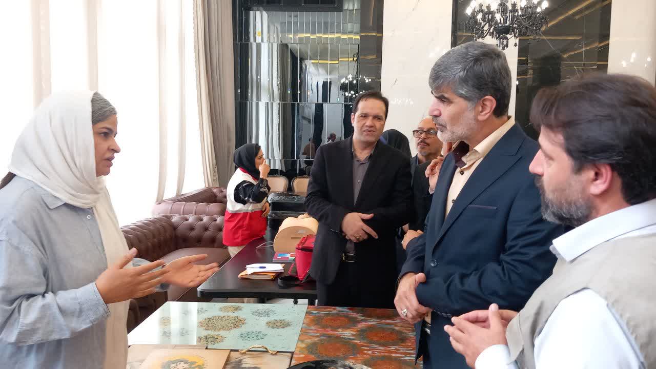 نمایشگاه توانمندی‌ های روستایی ملارد برپا شد