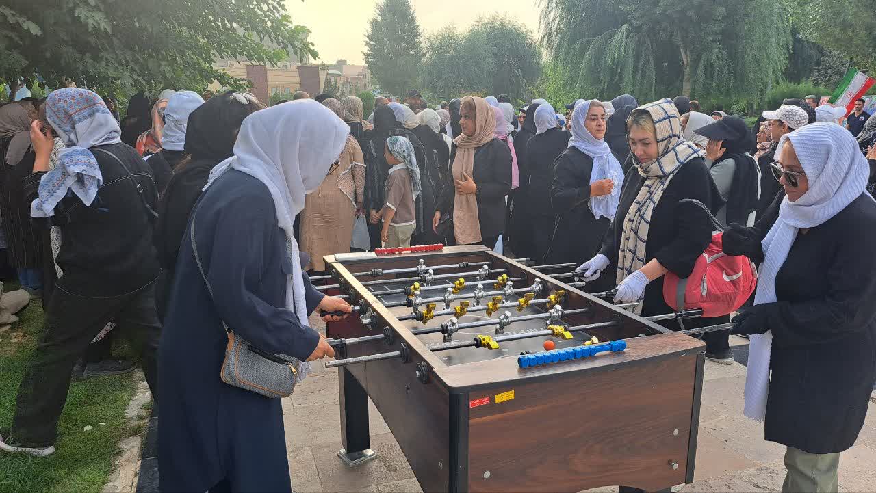 سالمندان ملارد به میدان ورزش آمدند