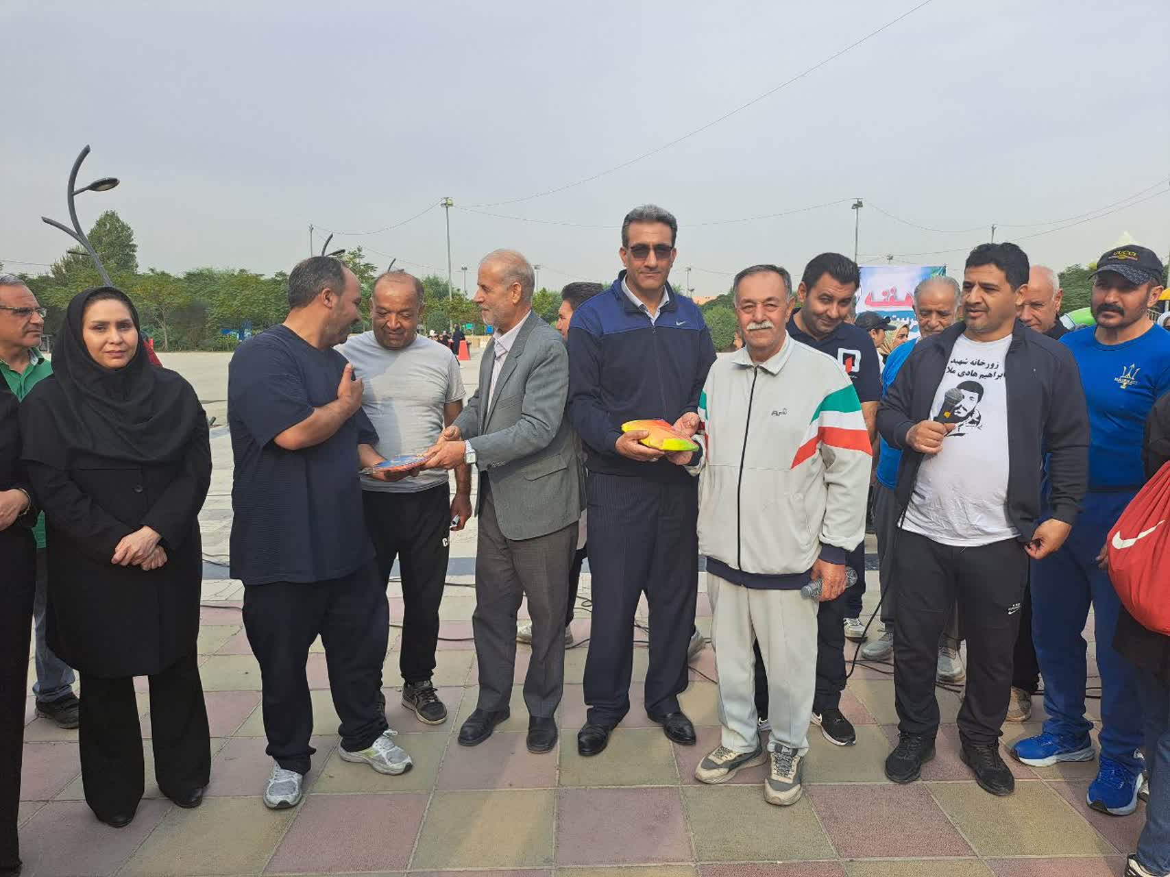 سالمندان ملارد به میدان ورزش آمدند