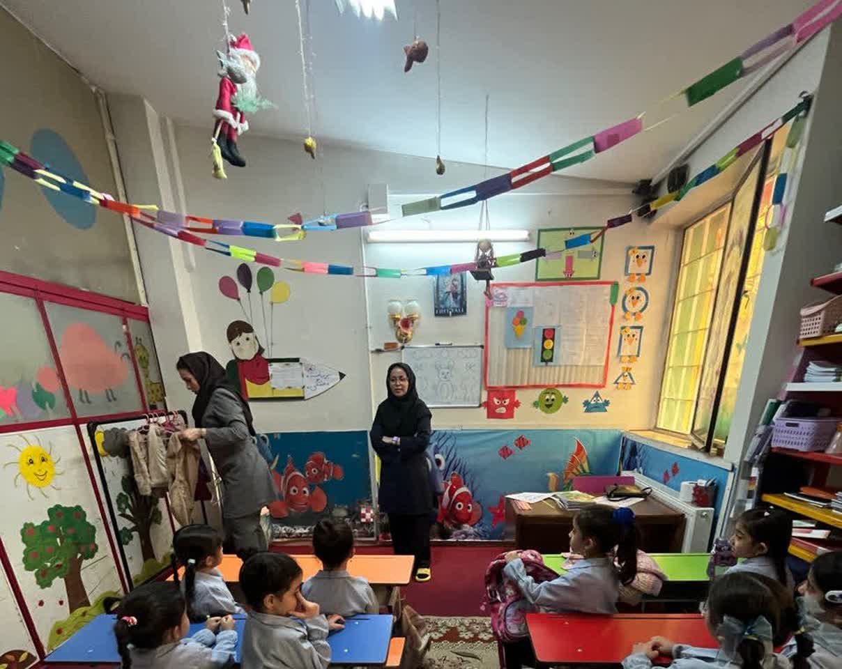 آموزش بهداشت به کودکان پیش دبستانی ملارد