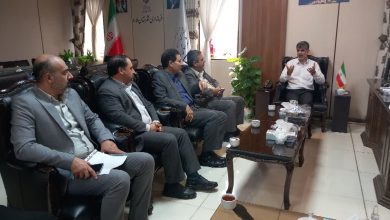 سیداصغر تقوی فرماندار ملارد در دیدار با کیهانیان رئیس امور احزاب وزارت کشور