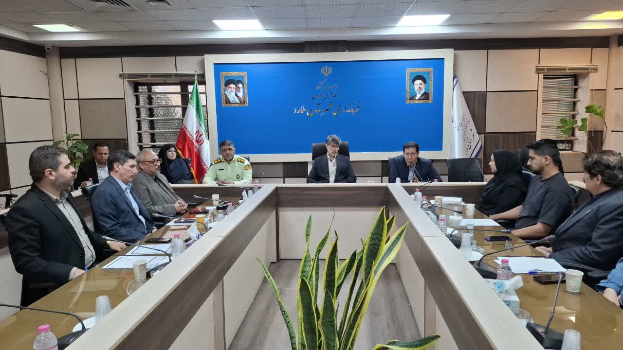 جلسه شورای هماهنگی مبارزه با مواد مخدر شهرستان ملارد