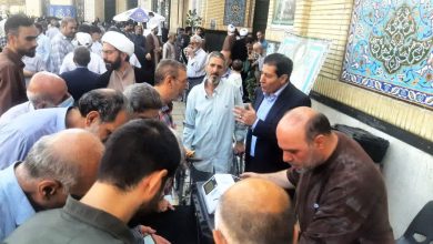 مانور انتخابات الکترونیک در مصلی‌ های ملارد