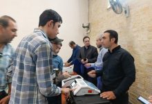مانور انتخابات الکترونیک در نماز جمعه صفادشت