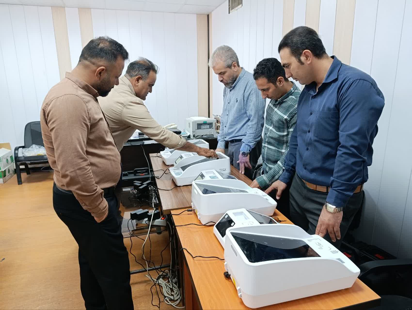 مانور انتخابات الکترونیکی در صفادشت برگزار شد