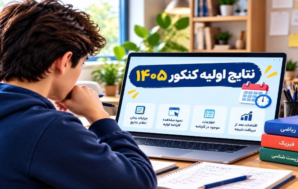 اعلام نتایج کنکور کارشناسی ارشد ۱۴۰۵