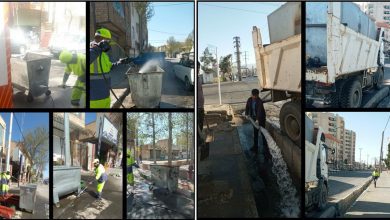 اجرای طرح شستشوی باکسهای زباله، انهار و جوی های شهر ملارد