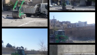 اجرای عملیات جمع آوری و پاکسازی نخاله های ساختمانی سطح شهر